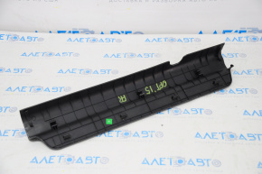Front right door sill plate for Kia Optima 11-15, black