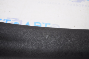 Door sill trim rear right Nissan Versa Note 13-19 black, scratches