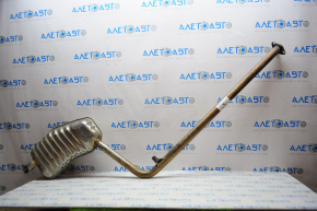 Rear muffler with barrel for Hyundai Sonata 11-14