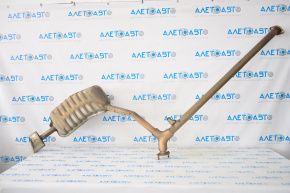 Rear muffler with barrel, right, Kia Optima 14-15 2.4, type 1