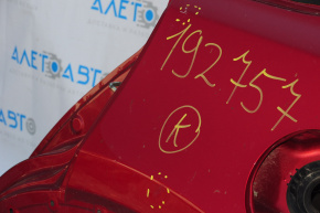 Quarter wing rear left Mazda CX-9 16-23 red, dents