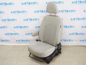 Driver's seat Nissan Versa Note 13-16 without airbag, mechanic, cloth gray