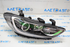 Headlight front right bare Hyundai Elantra AD 17-18 dorest halogen