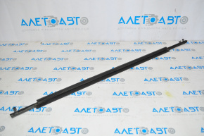 Door-glass molding, center rear left, Toyota Prius 30 10-15 matte