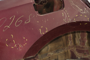 Quarter wing rear right VW Passat b7 12-15 USA burgundy, dents