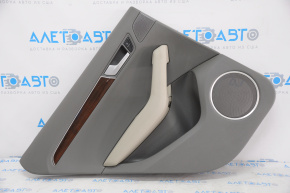 Door trim card rear left Audi Q5 8R 09-12 dark gray, broken fastening