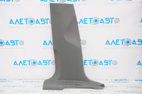Center pillar trim lower left Audi Q5 8R 09-17 dark gray