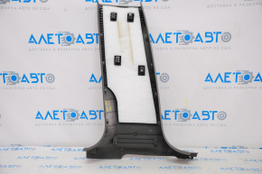 Center pillar trim lower right Audi Q5 8R 09-17 dark gray