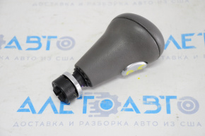 Gear knob Audi Q5 8R 09-17 grey leather, without cover