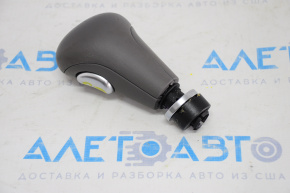 Gear knob Audi Q5 8R 09-17 grey leather, without cover