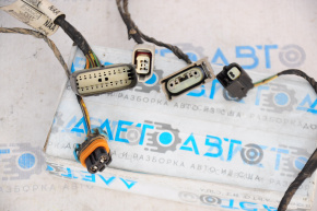 Wiring front bumper Ford Escape MK3 13-16 under fog lights without parking sensors