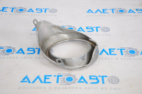 Right fog light frame Lexus ES300h ES350 13-15 pre-rest chrome, break