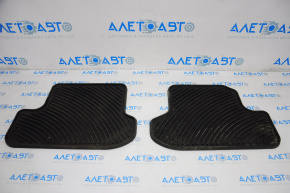 Set of floor mats for VW Beetle 12-19 rubber black