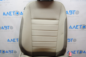 Passenger seat for Ford C-max MK2 2013-2014 without airbag, manual, beige cloth, dry cleanable