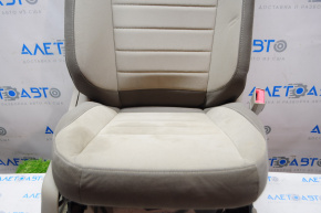 Passenger seat for Ford C-max MK2 2013-2014 without airbag, manual, beige cloth, dry cleanable