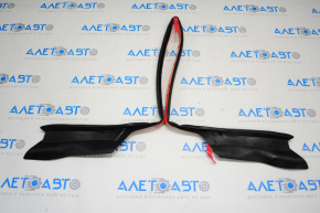 Hood seal on bumper Lexus ES300h ES350 16-18 rest