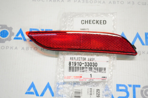 Rear bumper reflector right Toyota Camry v70 18-24