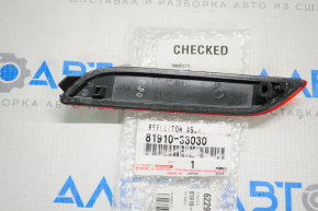 Rear bumper reflector right Toyota Camry v70 18-24