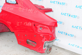 Quarter wing rear left VW Jetta 19-24 red