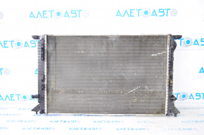 Radiator cooling water Audi Q5 8R 11-17 2.0T, hybrid with gearbox cooling, broken mount