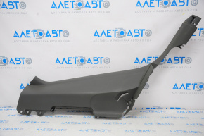 Door sill trim inner rear left Audi Q5 8R 09-17 dark gray