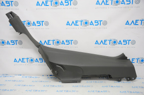 Door sill trim inner rear right Audi Q5 8R 09-17 dark gray, scratches