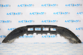 Front bumper lip Audi Q5 8R 09-12 pre-rest black, worn, crack in mount