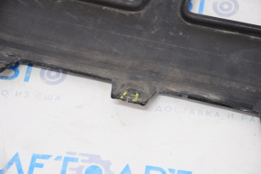 Front bumper lip Audi Q5 8R 09-12 pre-rest black, worn, crack in mount