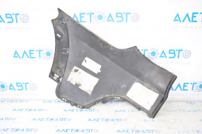 Rear bumper bare right BMW X5 E70 07-10 pre-restoration, black