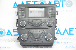Ford Fusion mk5 13-20 SYNC 1 Radio Control Panel with Heating
