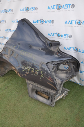 Quarter wing rear left Infiniti G25 G35 G37 4d 06-15 graphite, dent