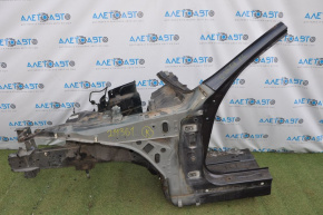 Front left quarter Infiniti G25 G35 G37 3d 4d 06-14 2wd graphite