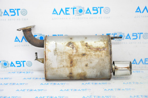 Muffler rear part barrel Toyota Camry v50 12-13 usa XLE, SE with nozzle
