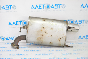Muffler rear part barrel Toyota Camry v50 12-13 usa XLE, SE with nozzle