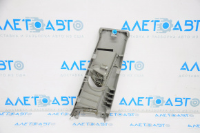 Left center pillar trim, upper belt, Toyota Camry v50 12-14 USA, gray