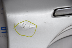 Left threshold Toyota Camry v50 12-14 usa LE XLE with chrome, silver, dented, torn