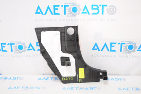 Front pillar trim lower left Hyundai Elantra AD 17-20 black