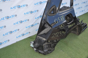 Quarter wing rear right Audi Q5 8R 09-17 black, painted