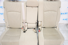 Rear row of seats 2 row Dodge Journey 11-19 cloth beige