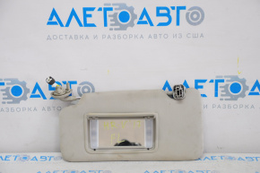 Left visor Honda HR-V 16-22 gray