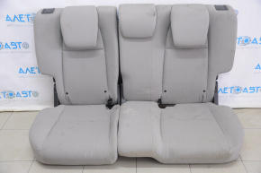 Rear row of seats 2nd row Honda HR-V 16-18 without airbag, fur, gray cloth, for cleaning