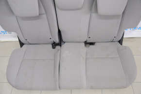 Rear row of seats 2nd row Honda HR-V 16-18 without airbag, fur, gray cloth, for cleaning
