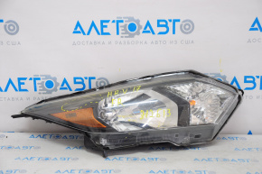 Headlight front right bare Honda HR-V 16-18 halogen, broken housing, broken fastener