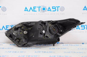 Headlight front right bare Honda HR-V 16-18 halogen, broken housing, broken fastener