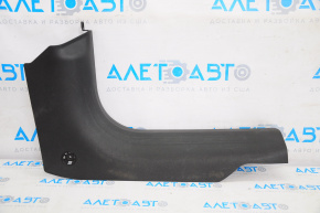 Door sill trim front right Jeep Renegade 15-21 black, worn, missing plug