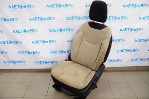 Driver's seat Jeep Renegade 15-17 without airbag, mechanic, cloth, beige