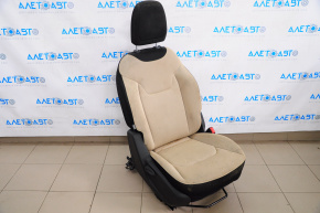 Passenger seat Jeep Renegade 15-17 without airbag, mechanical, cloth, beige, scratch
