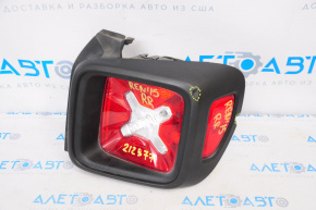 Right headlight Jeep Renegade 15-23 pre-rest black frame, no fragment, scratch