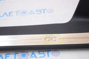 Door sill trim left VW CC 08-17 black, scratches, dent
