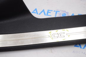 Door sill trim right VW CC 08-17 black, dent